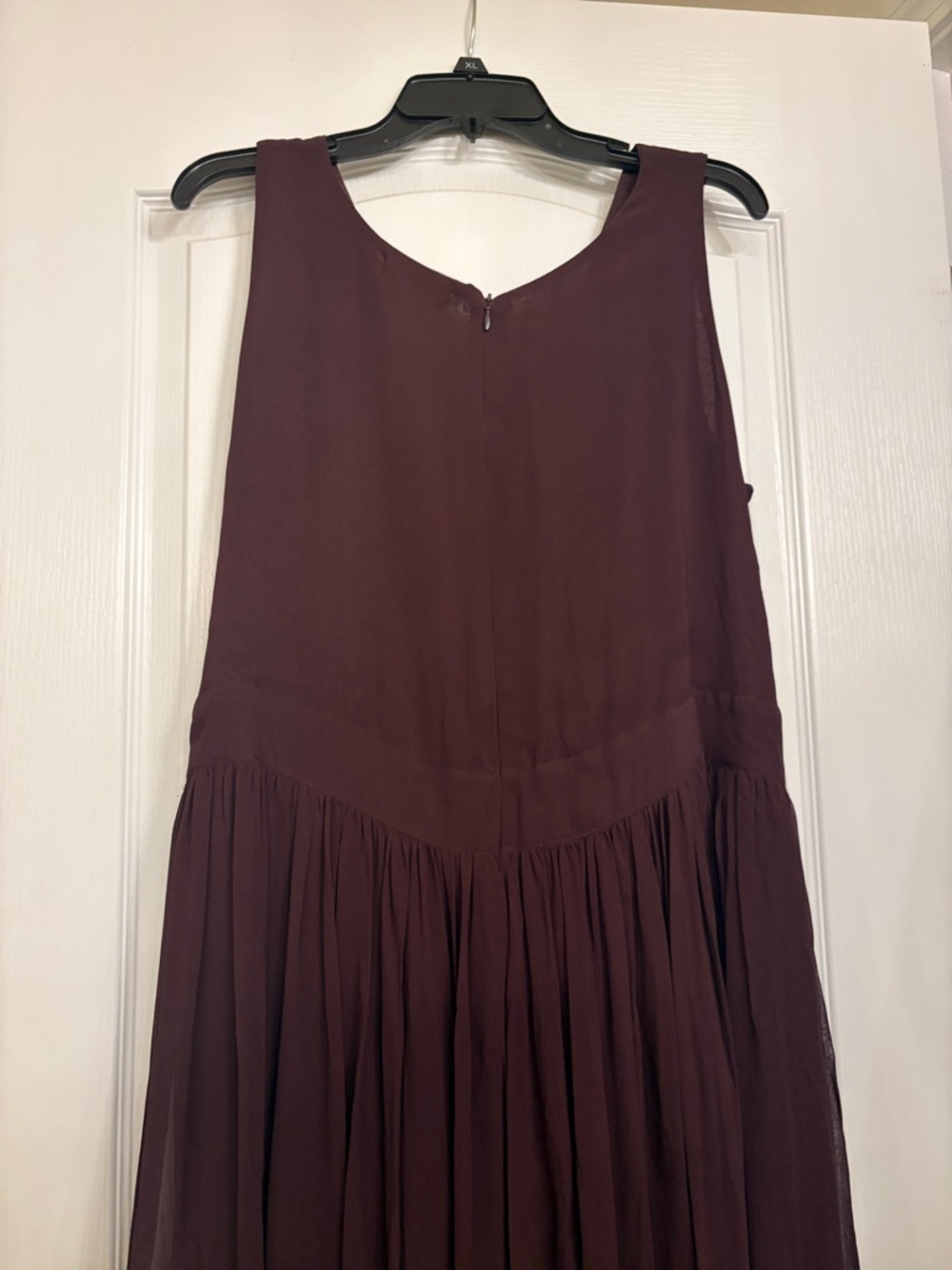 Ulla Popken Sleeveless V-Neck Maxi Dress in brown - Picture 7 of 8